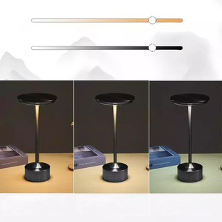 Wireless Table Lamp – Adjustable Touch Sensor | USB Rechargeable Modern Light