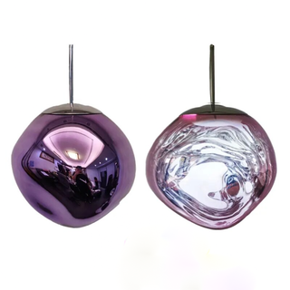 Transparent Acrylic Pendant Light – Modern Ceiling Lamp with Adjustable Hanging Cable