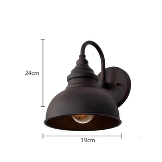 Industrial Wall Light – Antique Outdoor Wall Lamp with Retro Industrial Design