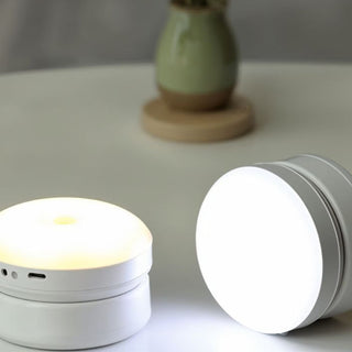 Mini applique murale LED – Lampe sans fil rechargeable en acrylique blanc pour couloir et salle à manger