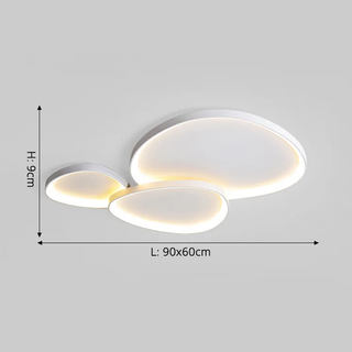 Modern LED Ceiling Light – Artistic Sculptural Design | Adjustable Ambient Lighting