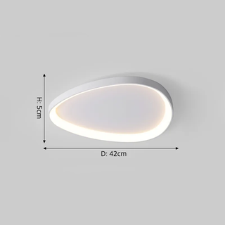 Modern LED Ceiling Light – Artistic Sculptural Design | Adjustable Ambient Lighting