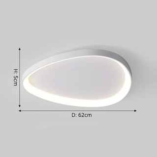 Modern LED Ceiling Light – Artistic Sculptural Design | Adjustable Ambient Lighting