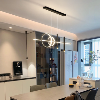 Minimalist Pendant Light – Adjustable Celestial Pendant Lamp with Starry Sky Lighting