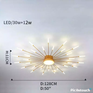 LED Ceiling Light – Modern Constellation Ceiling Lamp | Integrated LED Design