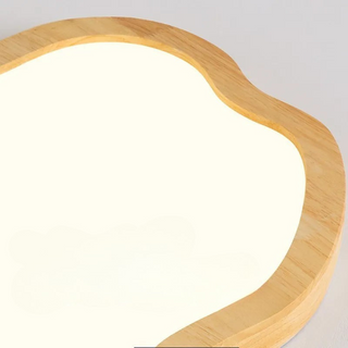 Eco LED Ceiling Light – Modern Wood & Acrylic Lamp With Adjustable Color Temperature