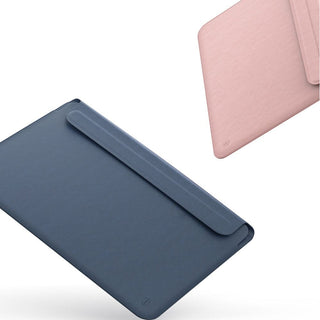 leather laptop sleeve ultra thin pu leather case macbook 13.3 inch close-up