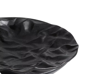 Texture Shallow Plate Frosted Ceramic