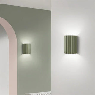 Relief Wall Lamp – Textured Resin Wall Sconce with Shadow & Light Effect