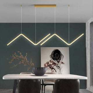 Modern Pendant Lamp – Adjustable Pendant Light with Chic Black & White Finish