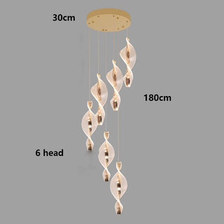 Modern LED Pendant Light – Adjustable Dimmable Ceiling Lamp for Living Room Lighting