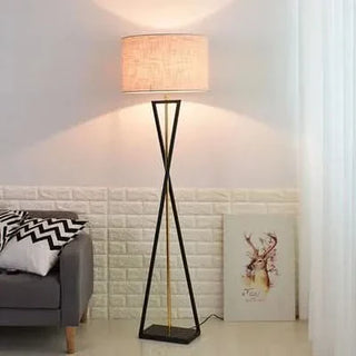 Floor Lamp Soft Light – Modern Designer Iron Fabric Lamp for Living Room