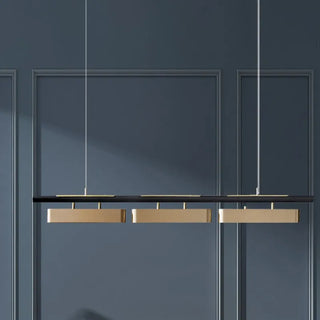 Two-Tone Metal Pendant – Modern Pendant Light With LED Lighting For Dining Room