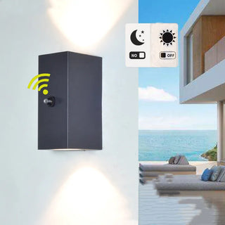 Outdoor Wall Light - Aluminum Exterior Wall Lamp With Energy Efficient LED Lighting