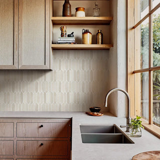 beige tile panels self-adhesive vinyl wall panels matte finish heat insulation close-up