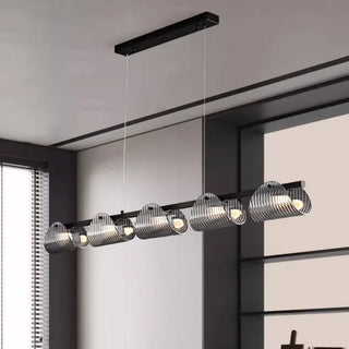 Smoked Glass Pendant Light – Modern Dining Room Lighting With Chrome Finish