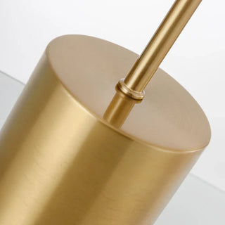 Bamboo Bedside Lamp – Minimalist LED Table Lamp with Iron Base & Warm Light