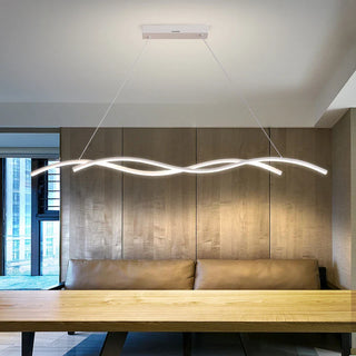 Modern LED Pendant Light – Minimalist Metal Pendant Lamp with Adjustable Lighting