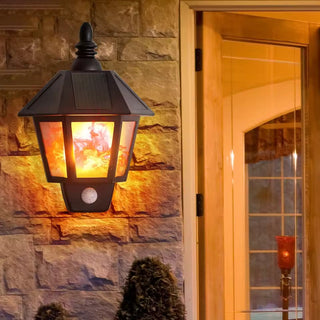 Outdoor Wall Lamp – Black Aluminum Modern Wall Light | Energy Efficient LED