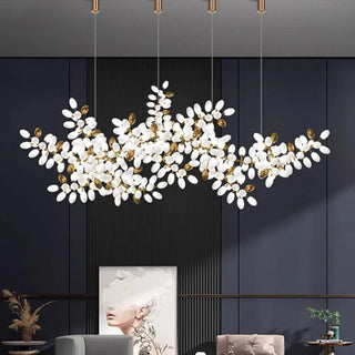 Modern LED Pendant Light – Stylish Alloy Hanging Lamp for Living Room Lighting