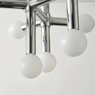 Nordic Glass Chandelier – Modern Ceiling Light | Scandinavian Lighting Fixture