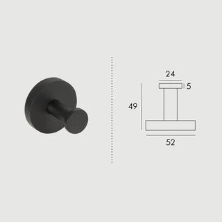 modern bathroom hardware concept black metal copper bath accessories lifestyle view