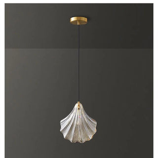 Glass Pendant Light – Modern Metal Pendant Lamp With Dimmable LED Bulbs
