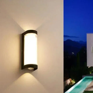 Contemporary Wall Light – Weather Resistant Outdoor LED Lighting Fixture
