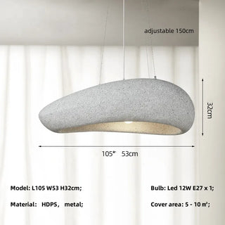 Nordic Pendant Light – Minimalist Dining Room Lighting With Durable Iron Lamp