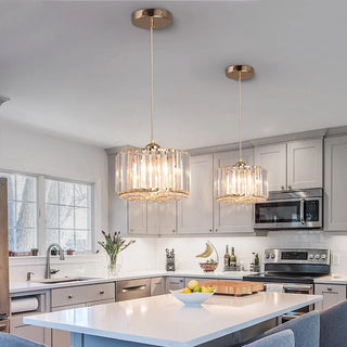Gold Crystal Ceiling Light – Luxury Bedroom Lighting With Crystal Chandelier Light