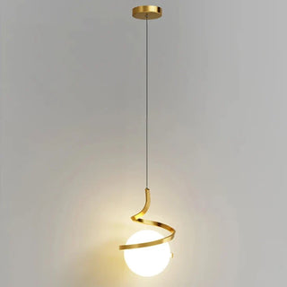 Orbia Pendant Lamp – Modern Pendant Light With Glass Iron Lamp Design