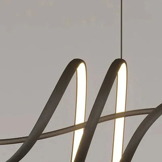 LED Pendant Light – Modern Pendant Lamp with Adjustable LED Lighting & Sculptural Silhouette
