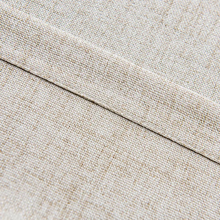japanese sheer curtain thick linen voile privacy light filtering drapery front view