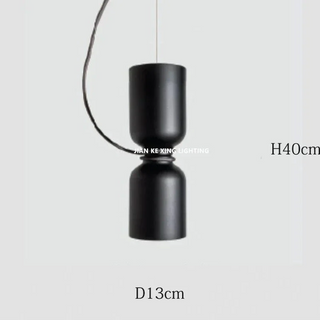 Industrial Pendant Light – Modern Wrought Iron Lighting Fixture for Bedroom & Restaurant