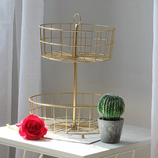 Metal bread basket