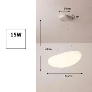 Modern Pendant Light – Adjustable Soft Shaped Pendant with Warm Ambient Light