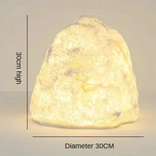 Outdoor Floor Lamp – Sculptural Stone Garden Lighting With Waterproof LED
