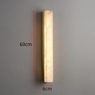 Copper Marble Wall Light – Modern Living Room Lighting With Marble Base