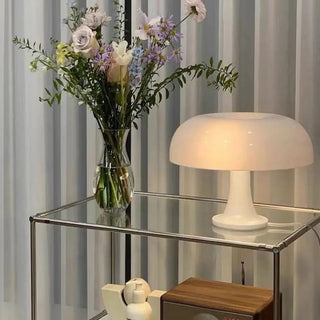 Mushroom Table Lamp – Modern Designer Ambient Lighting | Lightweight Thermoplastic