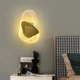 Indoor Wall Lamp – Elegant Crystal Decorative Wall Light with Soft LED Lighting