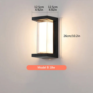 Outdoor LED Wall Light – Aluminum Garden Wall Fixture | Modern Exterior Lighting