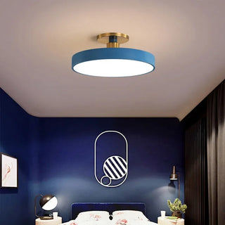 Aluminum LED Ceiling Light – Modern Minimalist Fixture with Soft Ambient Lighting