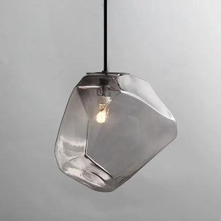 Stone Pendant Light – Colorful LED Pendant Lamp with G4 Bulbs | Energy Saving Design