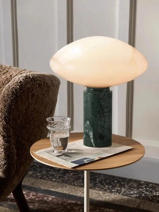 Vintage Marble Table Lamp – Nordic Retro Style Lighting | Easy To Assemble