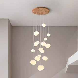 Modern Alloy Chandelier – Gold Finish Ceiling Light With Integrated LED Lights