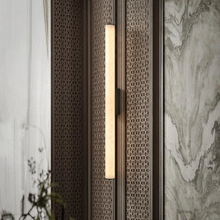 Copper Marble Wall Light – Minimalist Modern Wall Lamp with Integrated LED