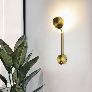 Rotating Wall Light – Directional LED Metal Sconce with Warm Ambient Lighting