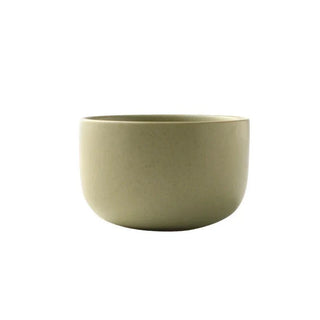 japanese ceramic dinnerware earthworks minimalist green porcelain plates bowls set set view