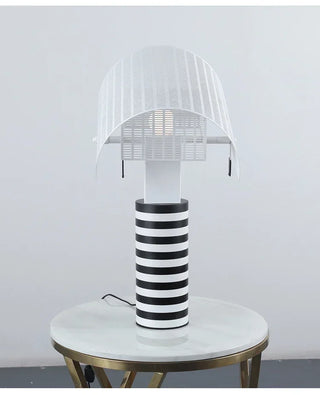 Black White Pendant Lamp – Modern LED Cord Light With Rotary Switch Control
