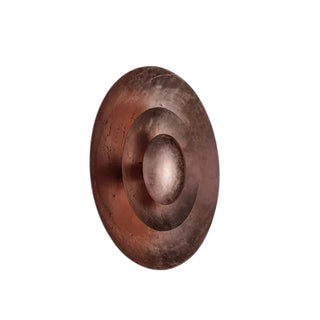 Rose gold wall sconce close-up — dimmable LED handcrafted fixture